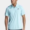 ADIDAS PERFORMANCE Club 3-Stripes Tennis - Polo - Light Aqua