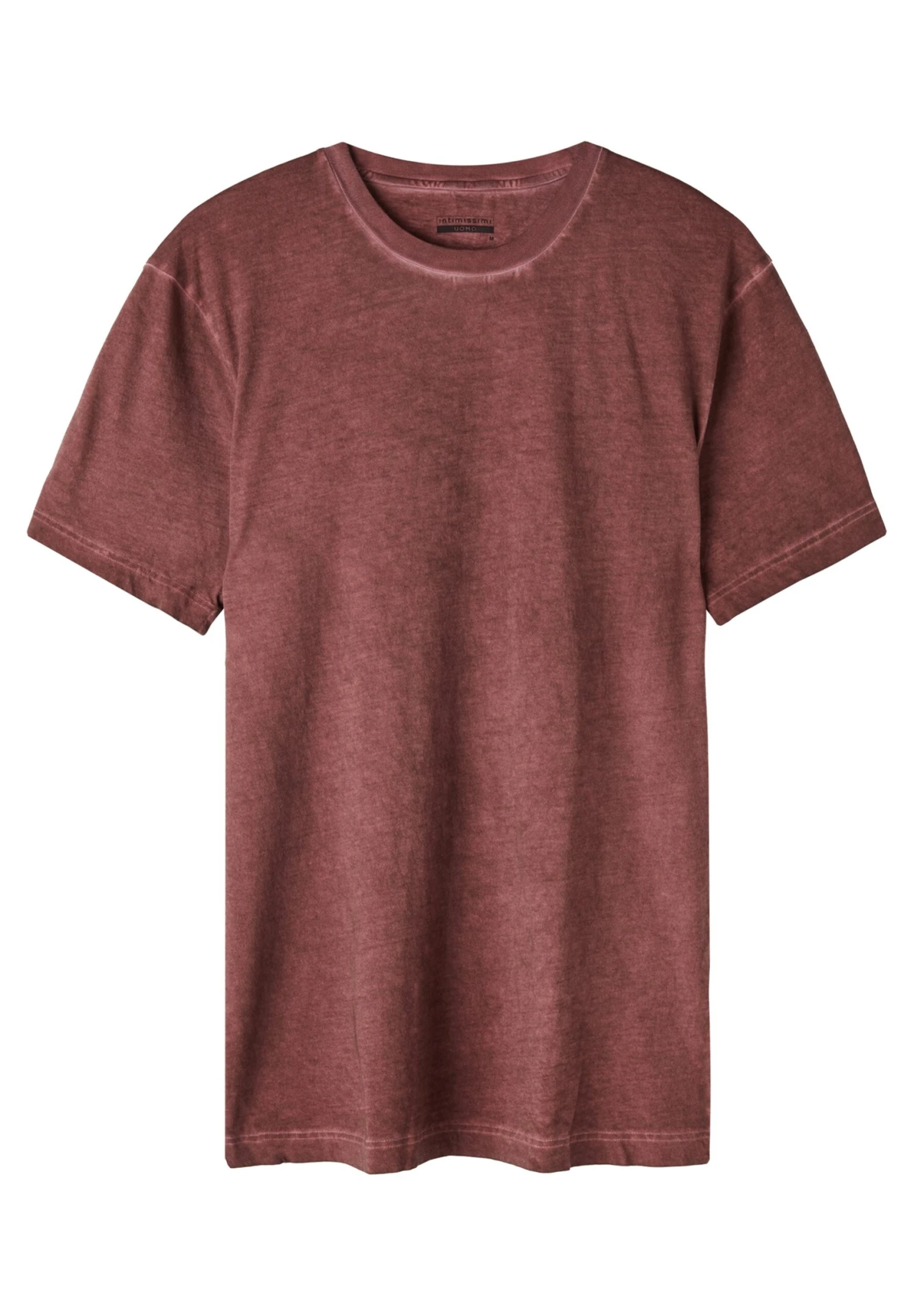 Intimissimi Kurzarm Aus Oil Washed - Camiseta Básica -Burgundy Red 4 Intimissimi Kurzarm Aus Oil Washed - Camiseta Básica -Burgundy Red - Imagen 4