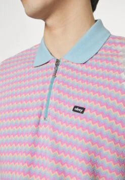 Obey Clothing Anno - Polo - Sky Blue Multi -Jack & Jones Ventas 61500fbc8d184a0f9a195733debbd6f8