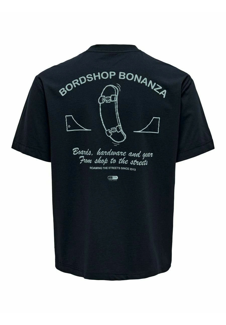 Only & Sons Camiseta Estampada - Dark Navy 7 Only & Sons Camiseta Estampada - Dark Navy - Imagen 7