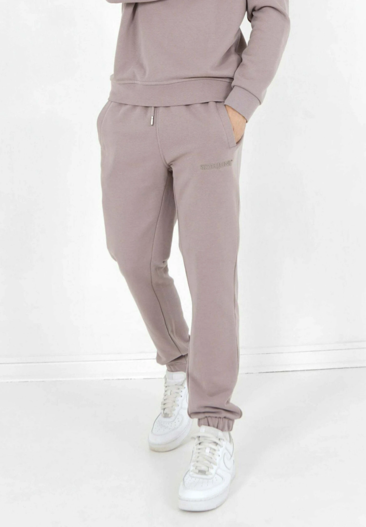 SIXTH JUNE Unisex - Chándal - Light Brown 4 SIXTH JUNE Unisex - Chándal - Light Brown - Imagen 4