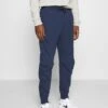 Nike Sportswear M Nsw Tch Flc Jggr - Pantalones Deportivos - Midnight Navy/Black