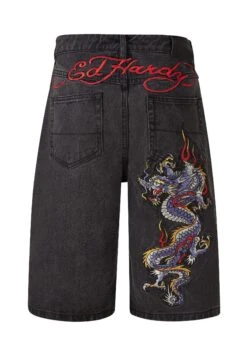 Ed Hardy Battle Dragon - Shorts Vaqueros - Grey -Jack & Jones Ventas 6e78336c879b4afb995275e393779110