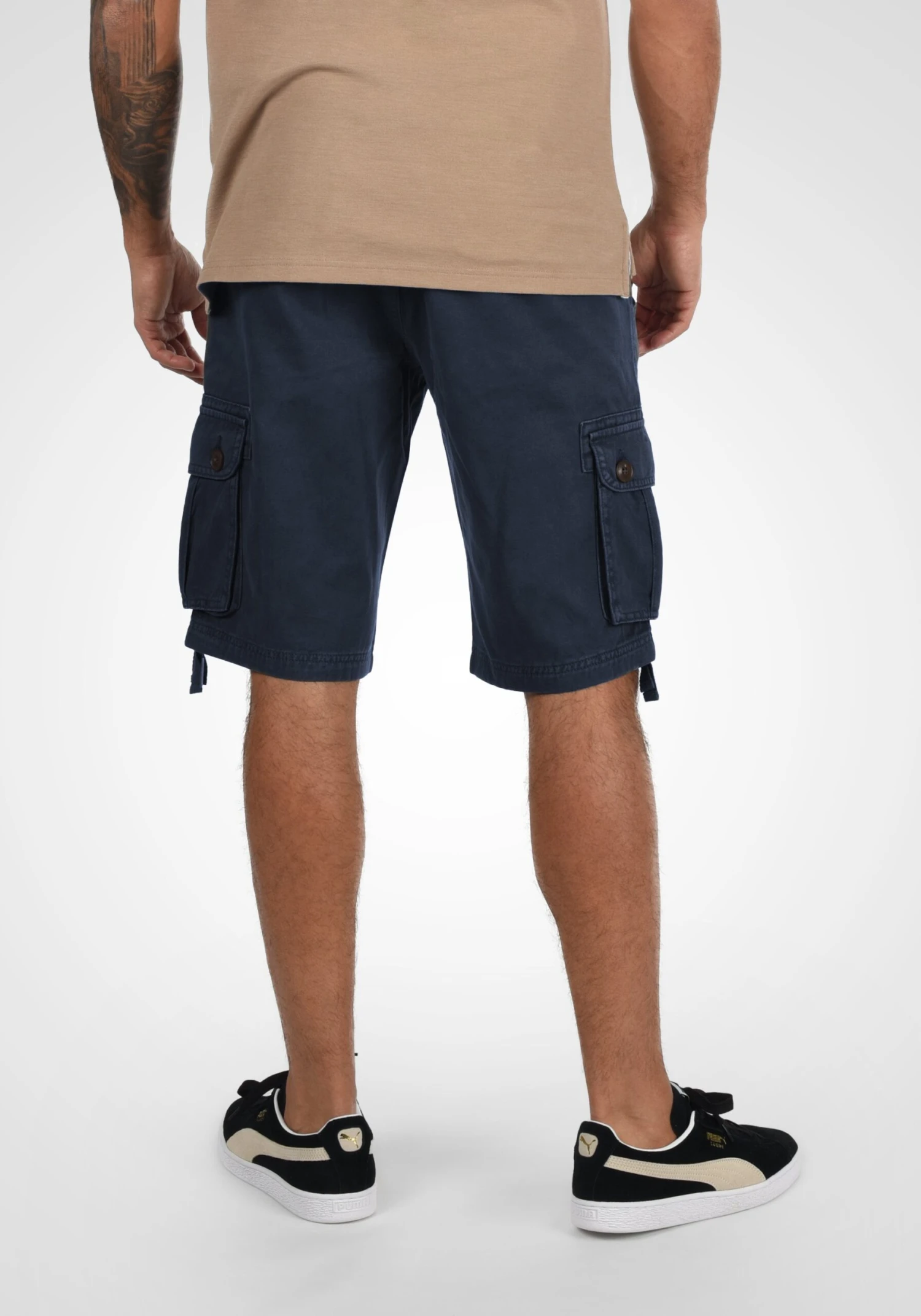 Solid Sdvizela - Shorts - Insignia Blue 3 Solid Sdvizela - Shorts - Insignia Blue - Imagen 3