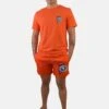 Bikkembergs Conjunto - Shorts - Naranja