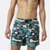 Hunky In Marble Print - Bañador - Blue