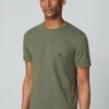 Hackett London Pocket Tee - Camiseta Básica - Olive