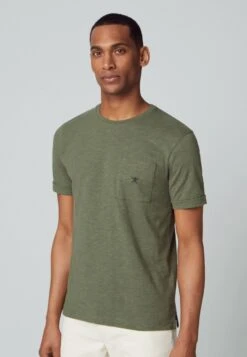 Hackett London Pocket Tee - Camiseta Básica - Olive