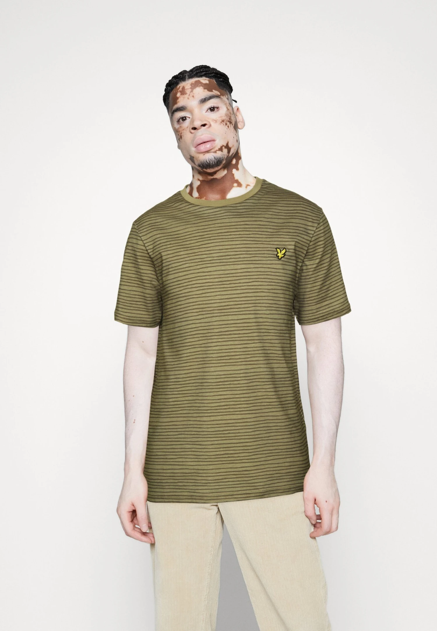 Lyle & Scott Breton - Camiseta Estampada - Seaweed/Olive 1 Lyle & Scott Breton - Camiseta Estampada - Seaweed/Olive