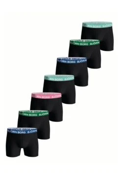 BJØRN BORG 7 Pack - Culotte - Black