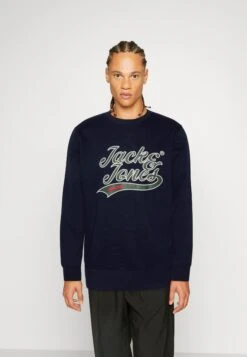 Jack & Jones Jorbecks Crew Neck - Sudadera - Navy Blazer