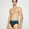 Brief 2 Pack - Braguitas - Black/Petrol