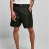 URBAN CLASSICS Organic Denim Bermuda Shorts - Shorts Vaqueros - Black Washed