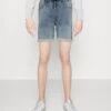 Jack & Jones Jjirick Jjicon Elast - Shorts Vaqueros - Blue Denim