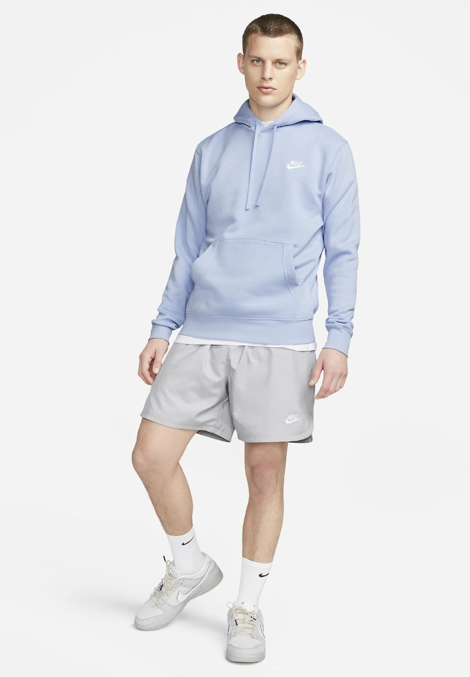 Nike Sportswear Club Hoodie - Jersey Con Capucha - Cobalt Bliss Cobalt Bliss White 2 Nike Sportswear Club Hoodie - Jersey Con Capucha - Cobalt Bliss Cobalt Bliss White - Imagen 2