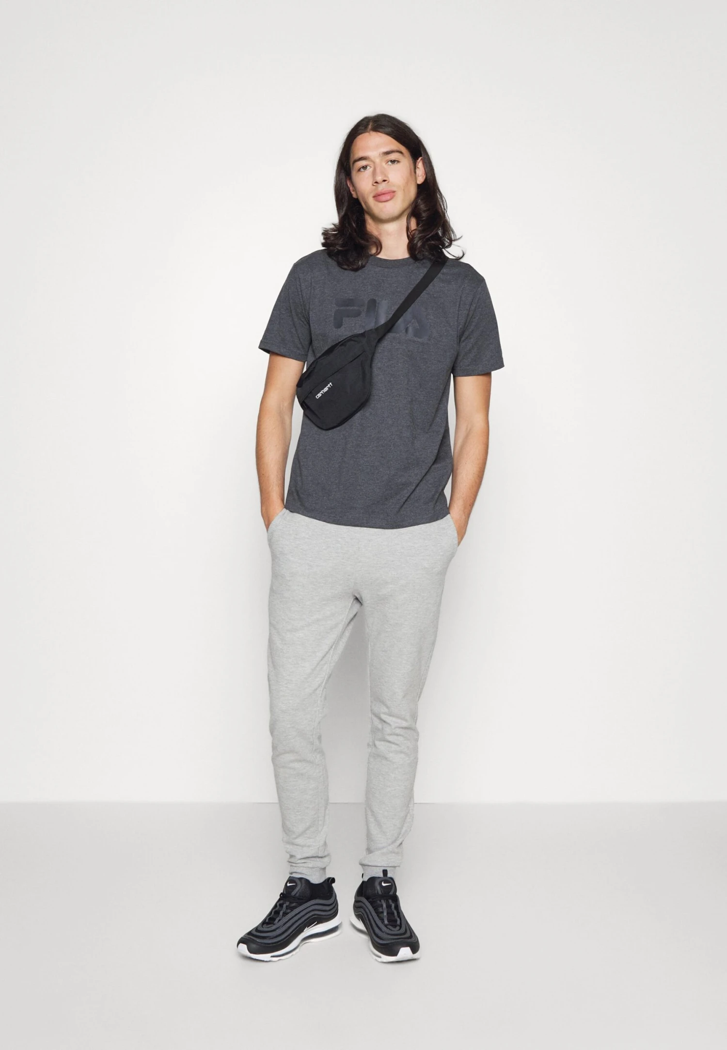 Jack & Jones Jpstwill Jjnewbasic- Pantalones Deportivos - Light Grey Melange 2 Jack & Jones Jpstwill Jjnewbasic- Pantalones Deportivos - Light Grey Melange - Imagen 2