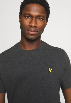 Lyle & Scott Plain - Camiseta Básica - Charcoal Marl -Jack & Jones Ventas 832b6693e8774d978e9df6ef226fca44