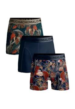 Muchachomalo 3 Pack Las Vegas Japan - Culotte - Print Print Blue
