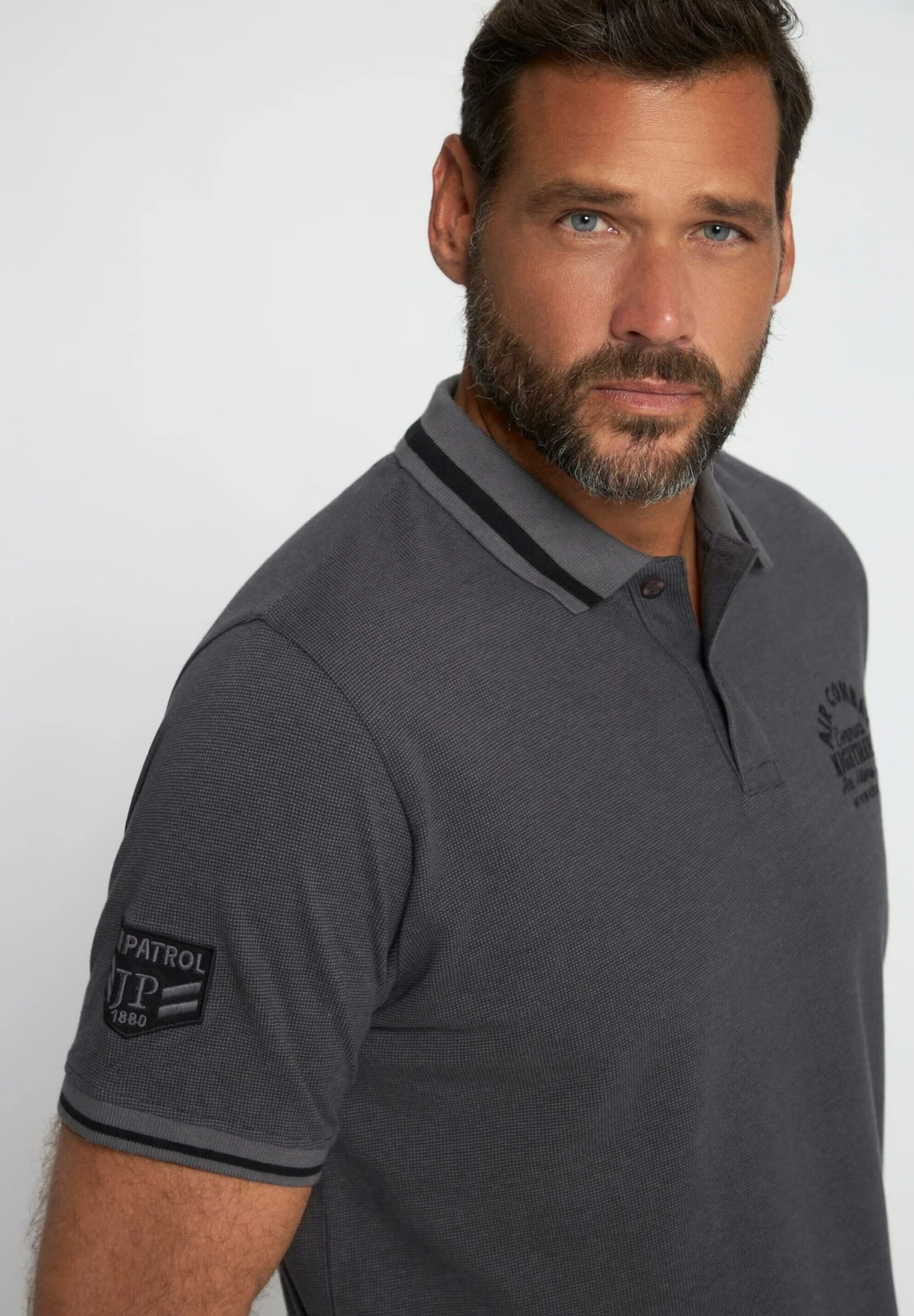 JP1880 Polo - Anthrazit 2 JP1880 Polo - Anthrazit - Imagen 2