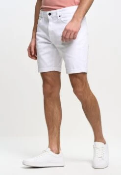 BIG STAR Aden - Shorts Vaqueros - Weiß
