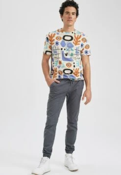 DeFacto Regular - Pantalones Deportivos - Anthracite