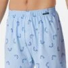 Schiesser 2 Pack - Boxer - Hellblau Dunkelblau