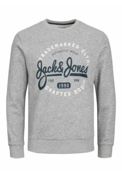 Jack & Jones Jjmikk Crew Neck - Sudadera - Light Grey Melange -Jack & Jones Ventas 8dd4698b252248a3b2326c2690cf85d2