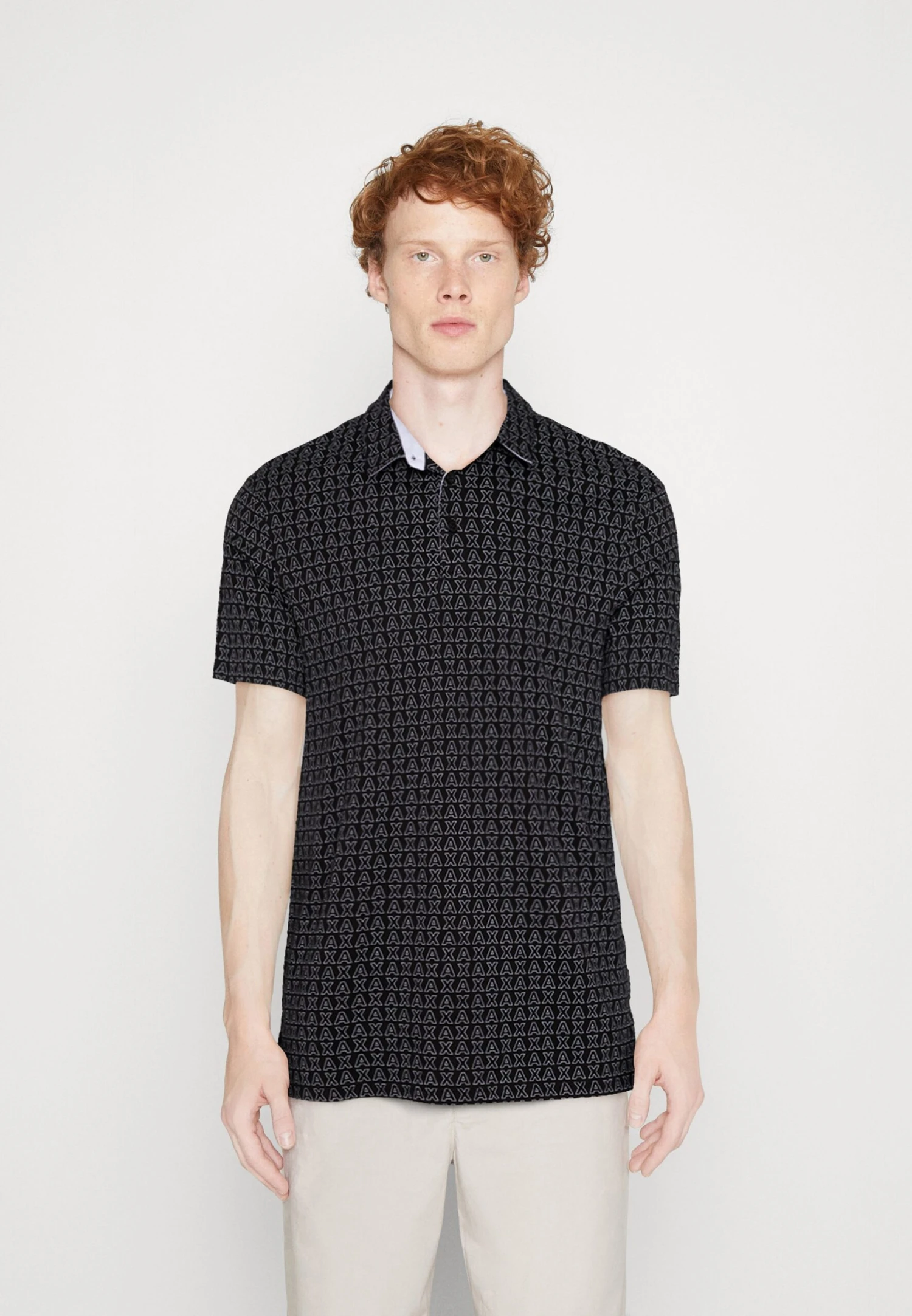 Armani Exchange Polo - Black 1 Armani Exchange Polo - Black