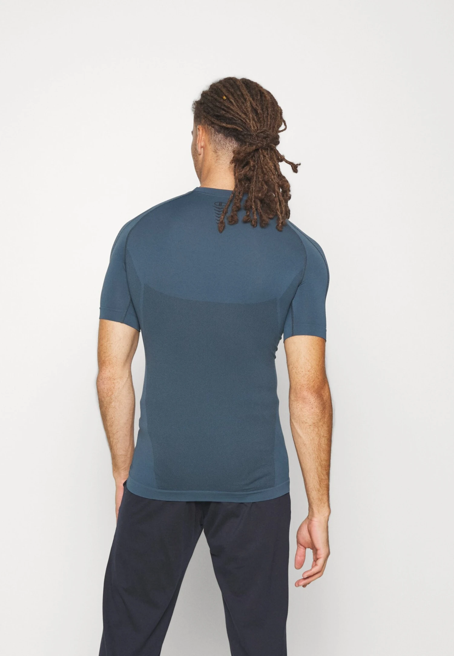 Champion Seamless Thermo Short Sleeve- Camiseta Interior - Blue 3 Champion Seamless Thermo Short Sleeve- Camiseta Interior - Blue - Imagen 3