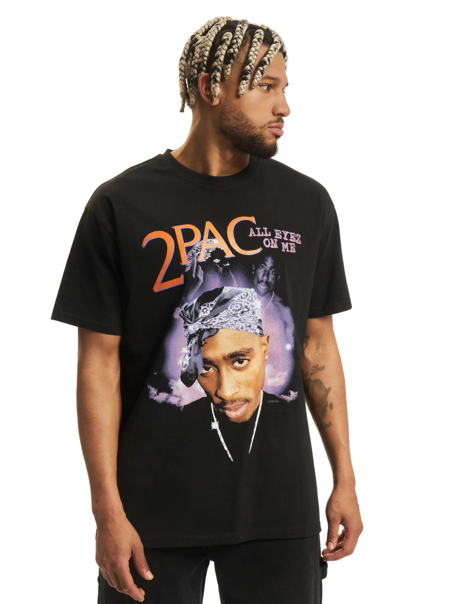 Tupac All Eyez On Me Anniversa - Camiseta Estampada - Black 5 Tupac All Eyez On Me Anniversa - Camiseta Estampada - Black - Imagen 5