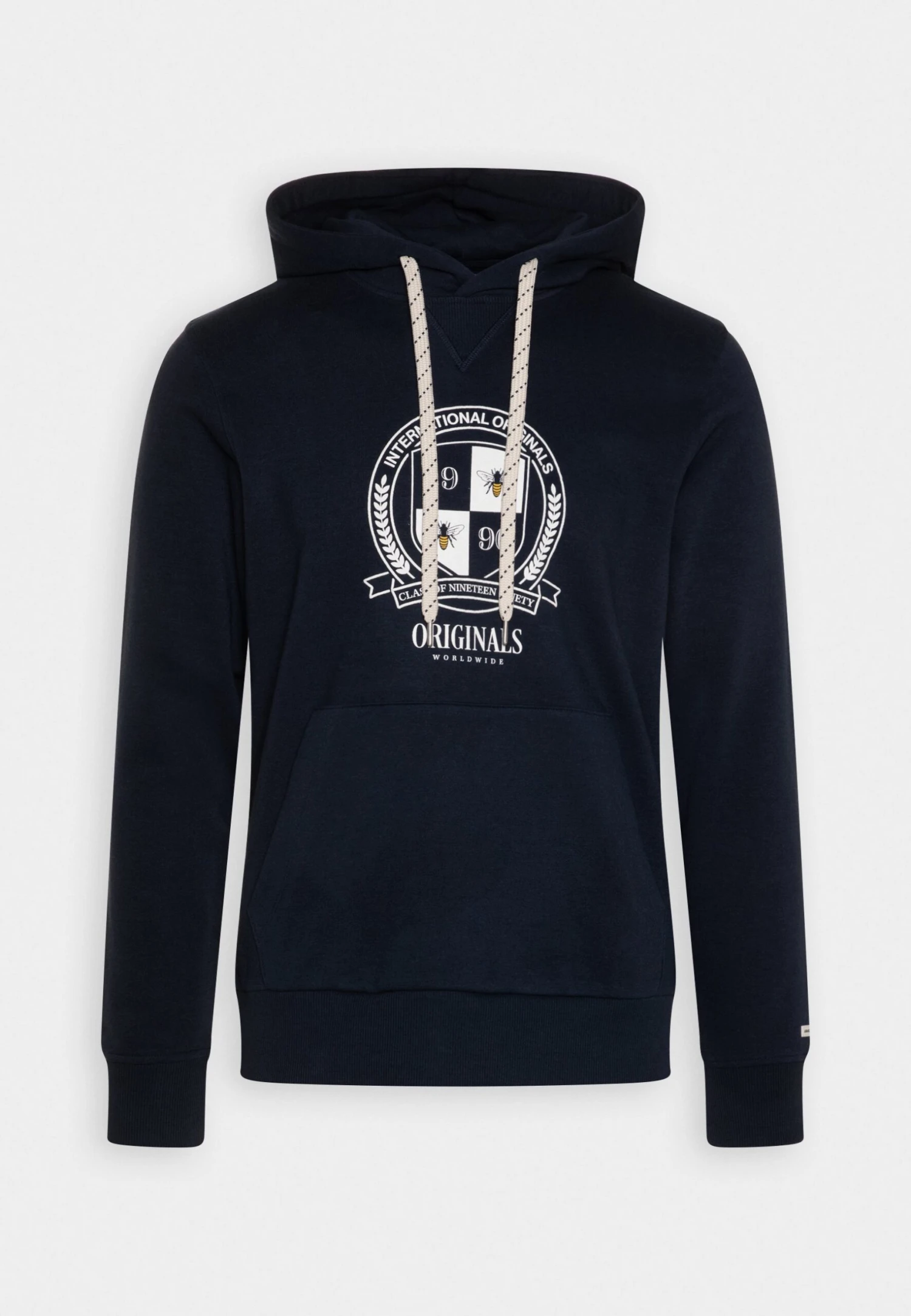 Jack & Jones Jorneukolln Crest Hood - Jersey Con Capucha - Navy Blazer 4 Jack & Jones Jorneukolln Crest Hood - Jersey Con Capucha - Navy Blazer - Imagen 4