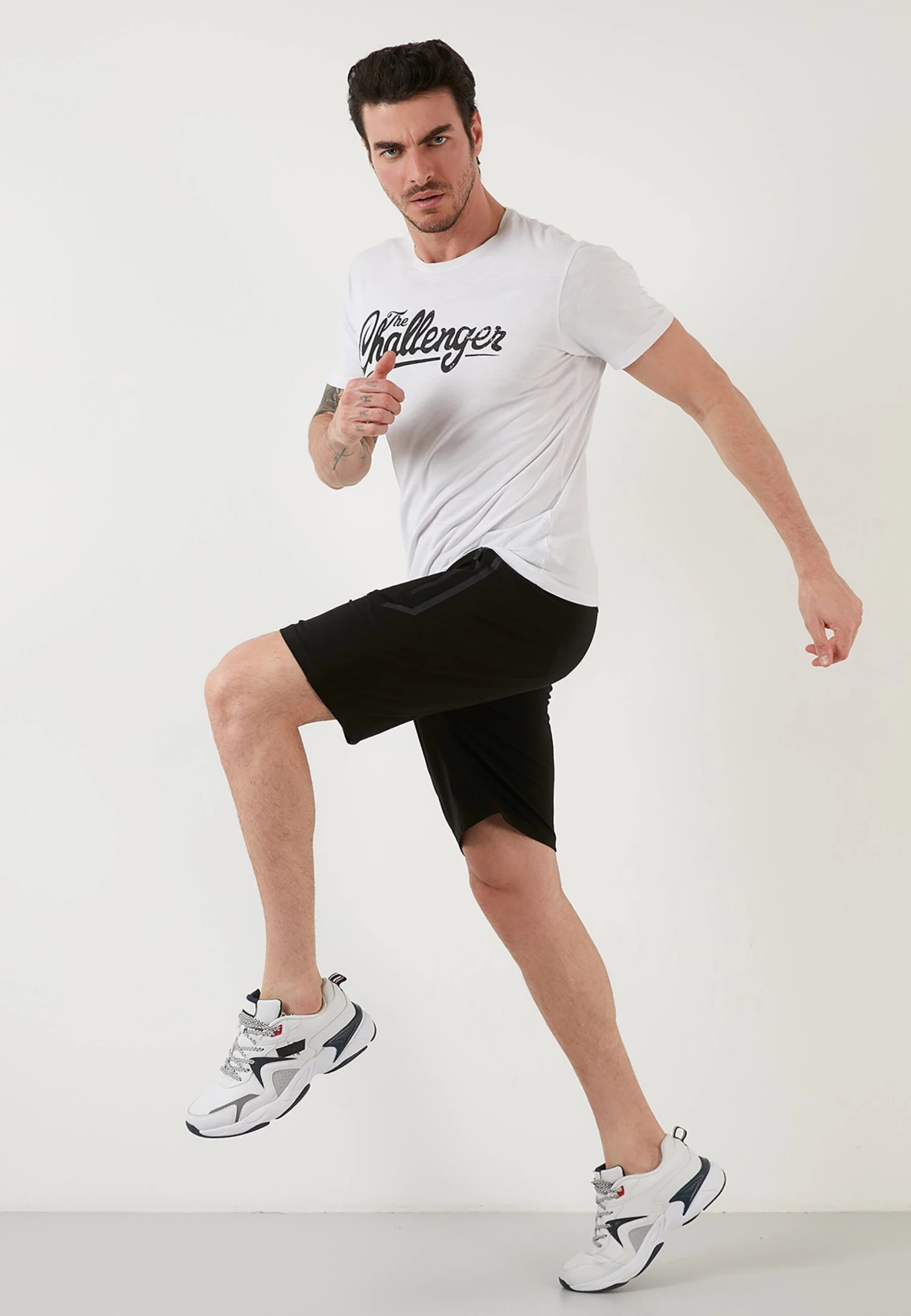 Regular Fit - Shorts - Black 2 Regular Fit - Shorts - Black - Imagen 2