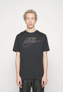 Nike Sportswear Tee Club - Camiseta Estampada - Black -Jack & Jones Ventas 936d6fd963474e4681b9d67eb338a755