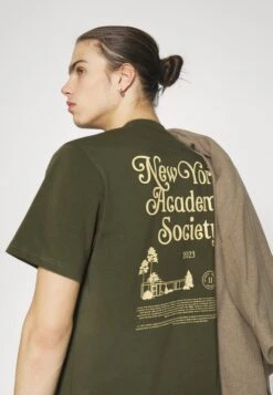 Les Deux New York - Camiseta Estampada - Olive Night/Lemon Sorbet -Jack & Jones Ventas 94f6e0c757d74d5f8dfbf95313c135cb