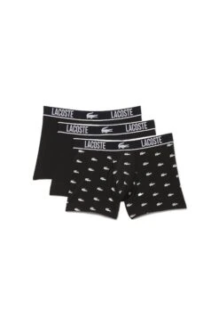 Lacoste 3 Pack - Culotte - Noir Noir Blanc