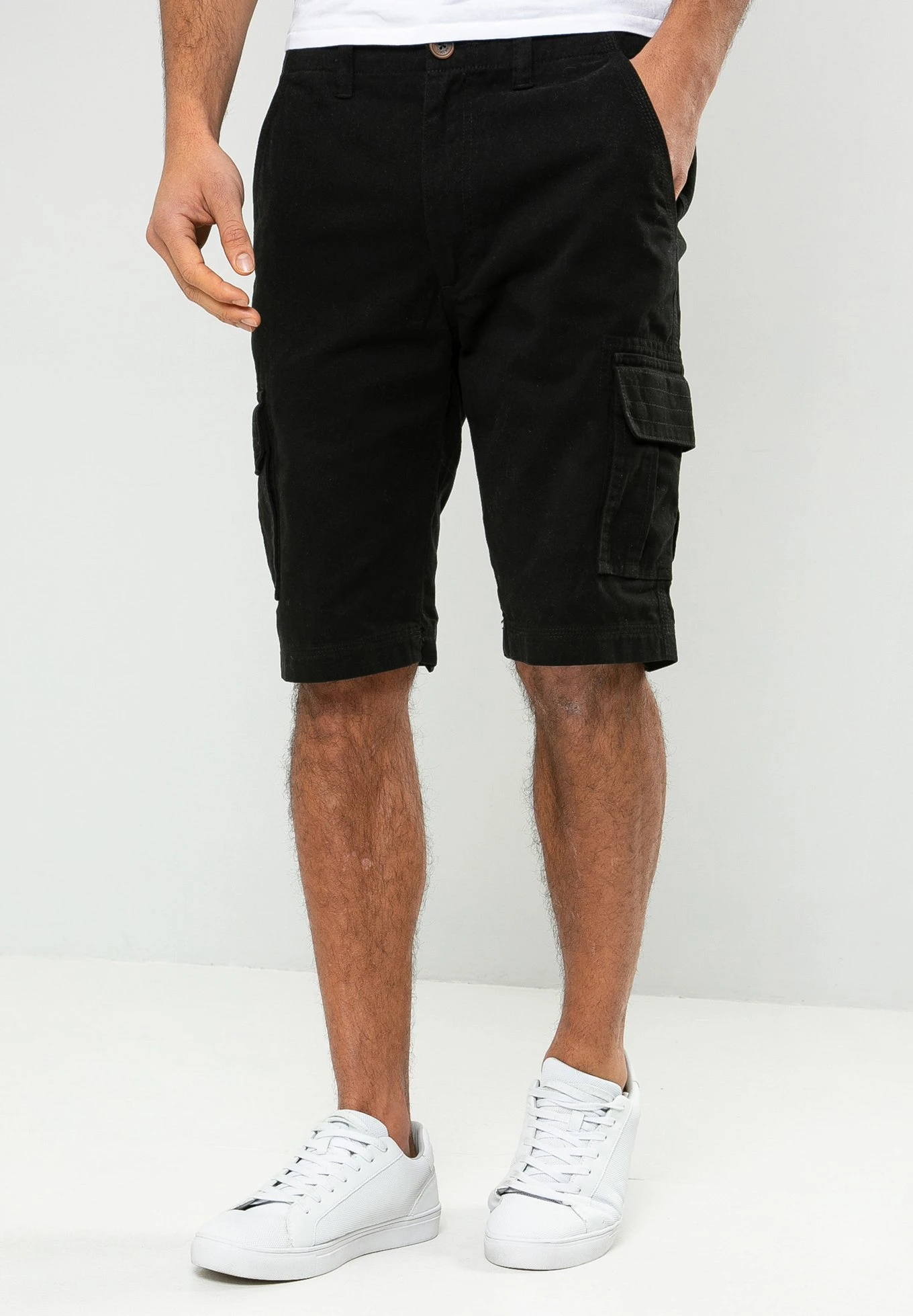 Threadbare Bute - Shorts - Black 1 Threadbare Bute - Shorts - Black