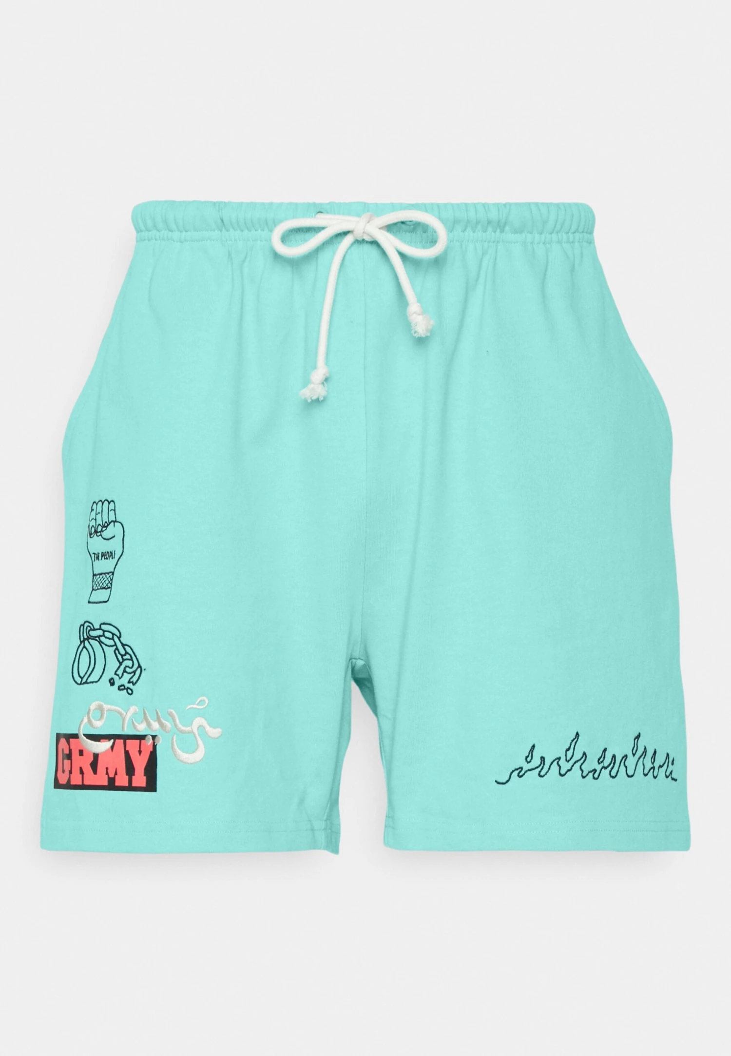GRIMEY Day Dreamer Unisex- Shorts - Blue 4 GRIMEY Day Dreamer Unisex- Shorts - Blue - Imagen 4