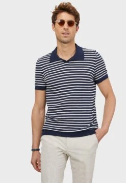 Standard Fit Wear Short Sleeved- Polo - Navy Blue White -Jack & Jones Ventas a13aceed33ea433e93b1b173a9acacbf