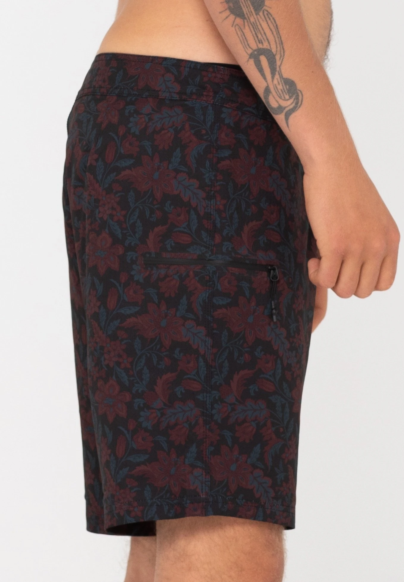 Rusty Board Dark Batik Taped- Bañador - Ruby Wine 4 Rusty Board Dark Batik Taped- Bañador - Ruby Wine - Imagen 4