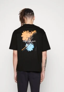 Calvin Klein Jeans Flower Logo Back Hit Tee - Camiseta Estampada - Black 8 Calvin Klein Jeans Flower Logo Back Hit Tee - Camiseta Estampada - Black -Jack & Jones Ventas a30a3c4bba3e420bbd65ba09fd8ce423