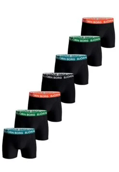 BJØRN BORG Stretch 7 Pack - Culotte - Schwarz Bunt