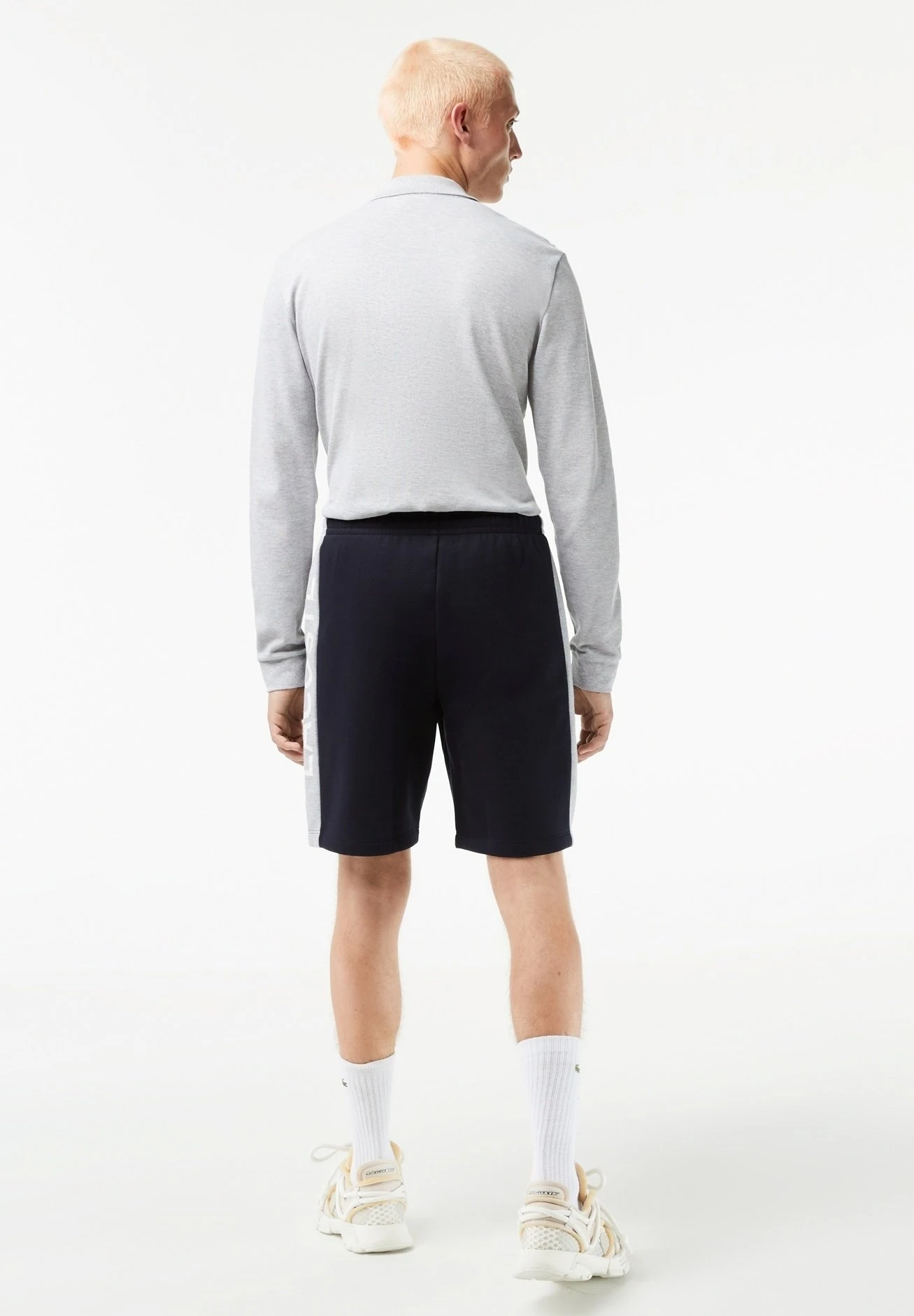 Lacoste Pantalones Deportivos - Azul Marino Gris Vigoré 3 Lacoste Pantalones Deportivos - Azul Marino Gris Vigoré - Imagen 3