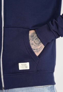 Blend Regular Fit - Sudadera Con Cremallera - Navy -Jack & Jones Ventas b203e0e8cdd147c5926776e09d0662f6