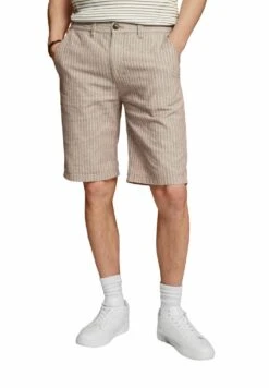 ESPRIT Gestreifte- Shorts - Beige