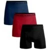 Muchachomalo 3 Pack Solid - Culotte - Black Red Blue