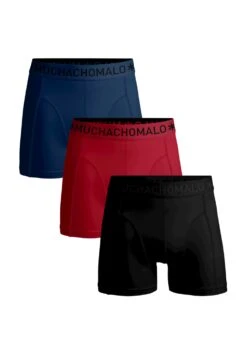 Muchachomalo 3 Pack Solid - Culotte - Black Red Blue