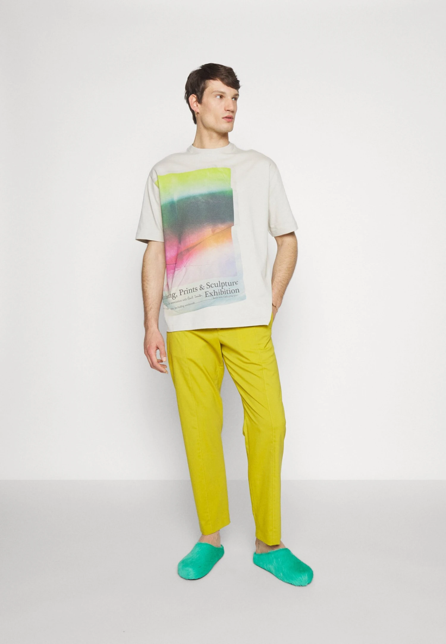 PAUL SMITH Exhibition - Camiseta Estampada - Beige 5 PAUL SMITH Exhibition - Camiseta Estampada - Beige - Imagen 5