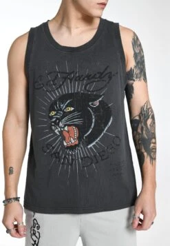 Ed Hardy Top - Washed Black -Jack & Jones Ventas b566b8a441b64312b4ccbcb19659d50c