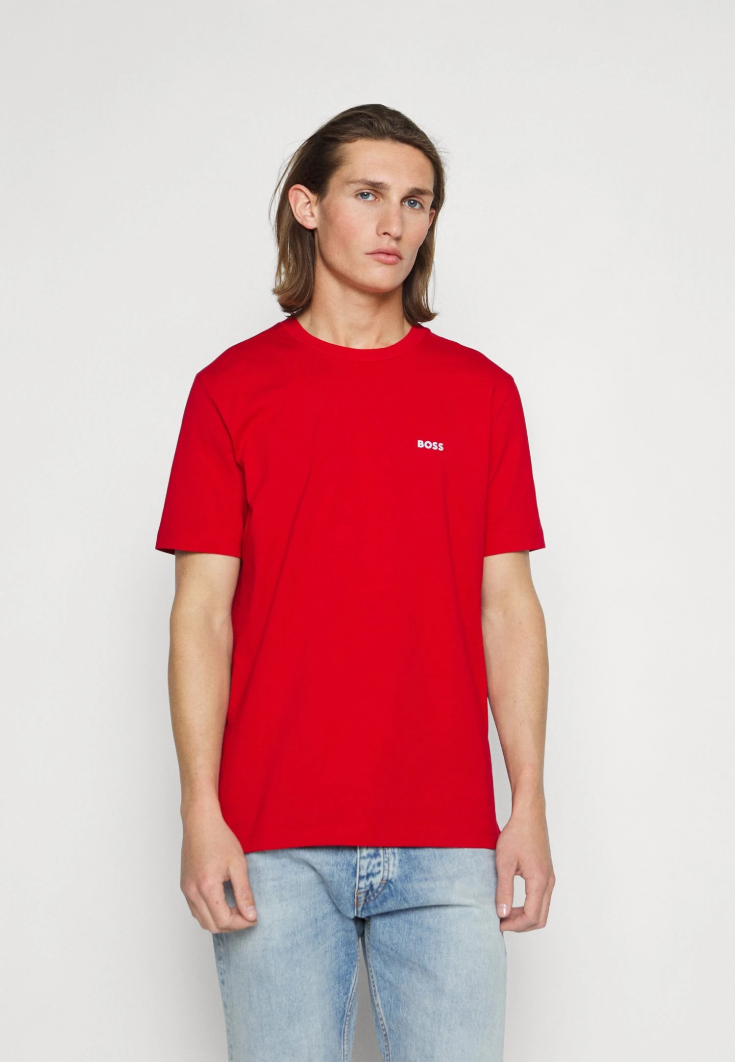 Boss Camiseta Básica - Medium Red 1 Boss Camiseta Básica - Medium Red