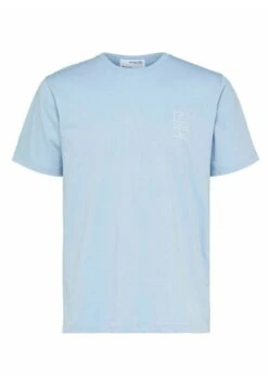 Selected Homme Besticktes - Camiseta Estampada - Cashmere Blue -Jack & Jones Ventas b8333c0fc9994267bc8c4cd6892f3e27